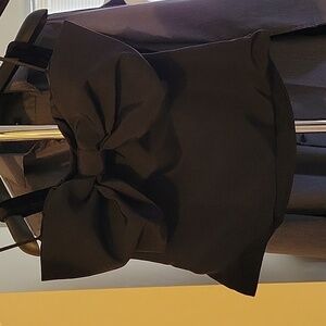 EXPRESS Strapless Bow Top